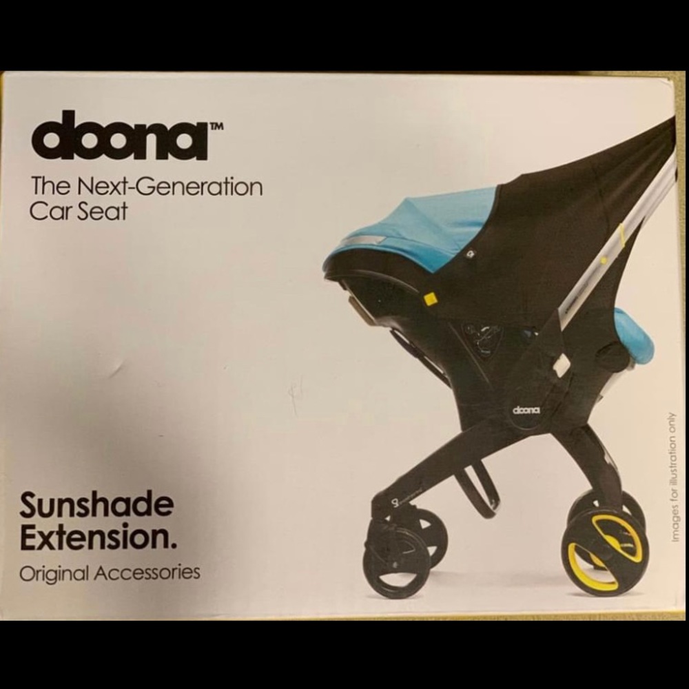 Doona Sunshade Extension, Black